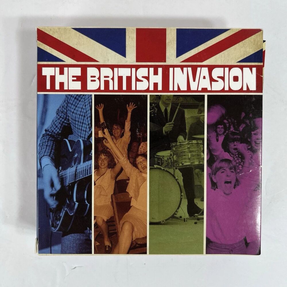 The British Invasion CD Box Set Brand New | Beatles Stones Who Kinks Elton John